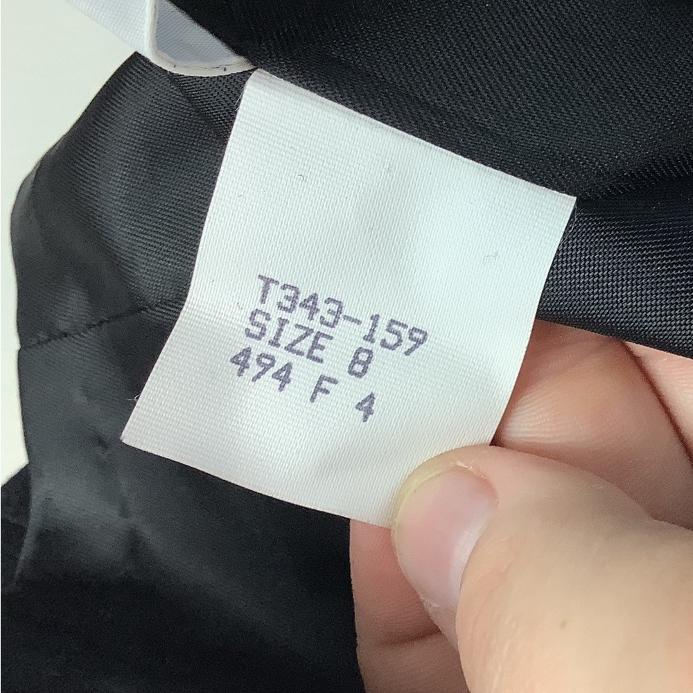 Pendleton Virgin Wool Black Two Button Blazer Siz… - image 3